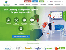 Tablet Screenshot of paradisosolutions.com